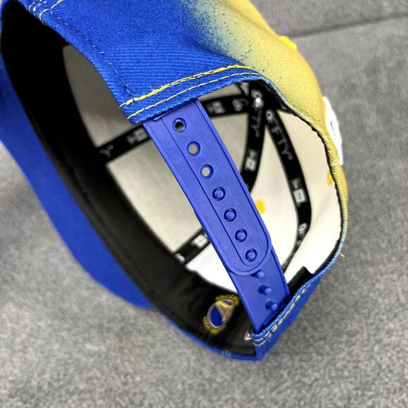 New Era Golden State Warriors 9Fifty Adjustable Snapback Hat‎ Cap - Picture 10 of 12